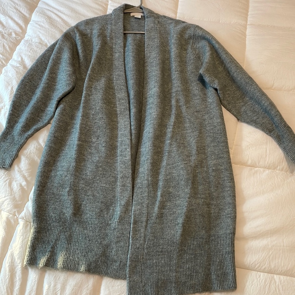 Brand New- Heather Grey Longline Cardigan